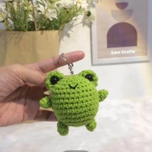 Animals keychain handmade crochet for gifts souvenirs giveaways